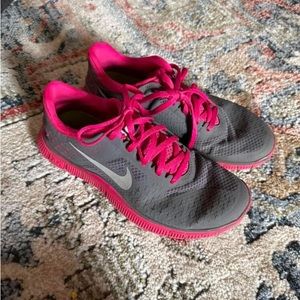Women’s Pink & Gray Nike Shoes